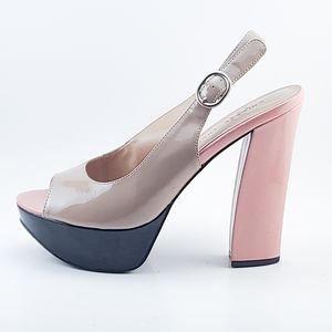 ➕Chinese Laundry➕ Peep Toe Sling back, block heels